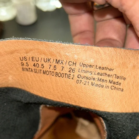 Gentle Souls Black Ankle Boots - Picture 7 of 12